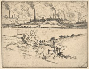 Potlands, Longport, 1909年9月, (Stokes) 作者 约瑟夫·彭内尔