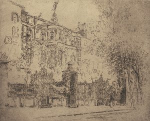 罗塞蒂的房子，1906年。 作者 约瑟夫·彭内尔