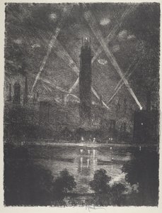 射击，1916年。 作者 约瑟夫·彭内尔