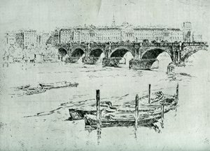 萨默塞特宫，1928年。 作者 约瑟夫·彭内尔