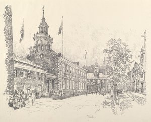 国家建筑，1912年。 作者 约瑟夫·彭内尔
