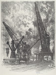 把大枪带走，1916年。 作者 约瑟夫·彭内尔
