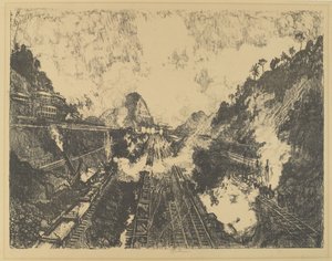 那个切口。展望安康山 作者 约瑟夫·彭内尔
