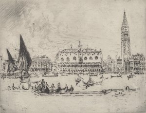 总督府，1883年。 作者 约瑟夫·彭内尔