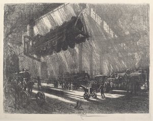 飞行机车》，1917年。