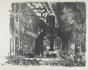 大铁锤》，1916年。 作者 约瑟夫·彭内尔