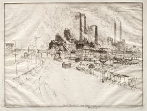 大梅因，谢菲尔德附近 作者 约瑟夫·彭内尔