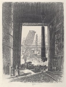 The Gun Pit, No.I, 1917. 作者 约瑟夫·彭内尔