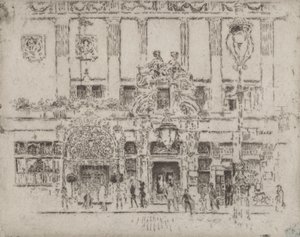 该研究所，皮卡迪利，1906年。 作者 约瑟夫·彭内尔