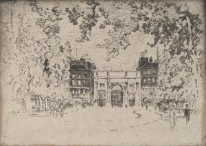 大理石拱门，1905年。 作者 约瑟夫·彭内尔