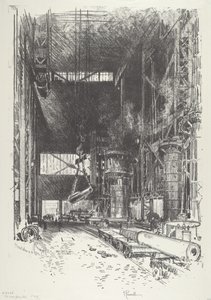 新炮台》，1916年。 作者 约瑟夫·彭内尔