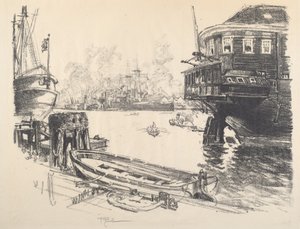 新与旧》，1917年。 作者 约瑟夫·彭内尔