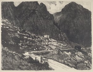 闪亮的岩石》，德尔菲，1913年。