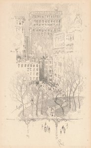 联合广场，1904年。 作者 约瑟夫·彭内尔