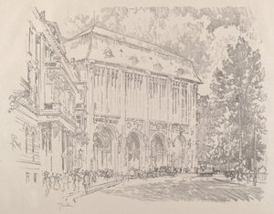 Wertheim, Leipziger-Platz, 柏林 作者 约瑟夫·彭内尔