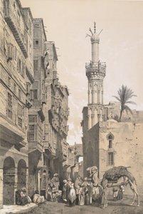 88.罗塞塔的一条街道，1843年。 作者 Joseph Philibert Girault De Prangey