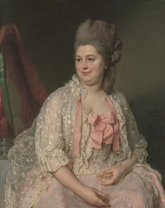 圣莫里夫人EléonoreElisabethAngéliquede Beauterne，1742-1824，1776年。 作者 约瑟夫·西弗雷德·杜普莱西斯