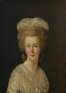 内克尔夫人的肖像（1739-94）