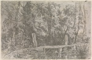 有桥的风景 作者 约瑟夫·斯坦纳德