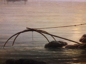 港口晨景（晨）


 (细节）。