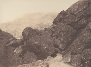 混乱中的巨石，圣索韦尔，1853年。