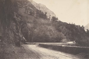 从皮埃尔菲特到卢斯-圣索韦尔的道路，1853年。