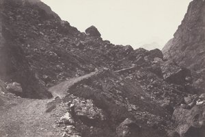 圣索韦尔。Sentier du chaos conduisant à Gavarnie (Saint-Sauveur. The Path to Chaos Leading to Gavarnie) 作者 约瑟夫维吉耶