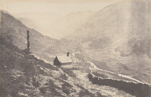 博斯特山谷，从圣安东尼奥卡皮拉拍摄，1853年。