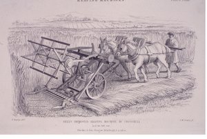 贝尔（Crosskill）在c1840年代改进了收割机。