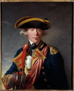 詹姆斯·库克 (1728 - 1779) 的肖像，1766 - 1768 年左右的英国航海家。德比的约瑟夫·赖特 (1734 - 1797) 的画作。堪萨斯城艺术博物馆 作者 德比的约瑟夫·赖特
