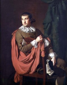 塞缪尔-兰克福德（1699-1750）（布面油画 作者 德比的约瑟夫·赖特