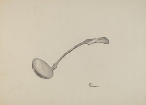 奶油勺，约1937年。
