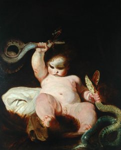 婴儿赫拉克勒斯 作者 约书亚·雷诺兹（Joshua Reynolds）