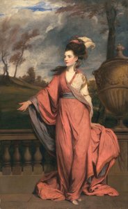 简·弗莱明（Jane Fleming），后哈灵顿伯爵夫人（Countess of Harrington），约1778-79年（布面油画） 作者 约书亚·雷诺兹（Joshua Reynolds）
