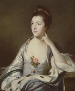 朱莉安娜道金斯夫人的肖像，1760年