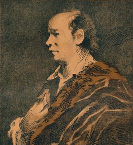 奥利弗·戈德史密斯素描，约书亚·雷诺兹爵士，1769-70年，1906年 作者 约书亚·雷诺兹（Joshua Reynolds）