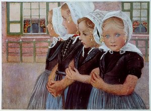 阿尔萨斯的年轻女孩 作者 