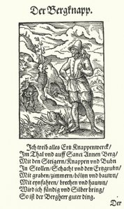 The Miner (engraving) 作者 约斯特（后）安曼