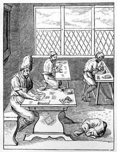 销和针制造商，约1559-1591年 作者 约斯特安曼