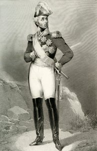 路易斯-阿洛伊修斯，霍恩洛厄-瓦尔登堡-巴滕斯坦的王子，1804年，1839年。 作者 朱贝尔