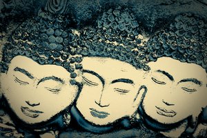 三个信徒》，2016 年（摄影）