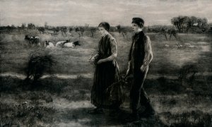 害羞的情人，c1890，1912年