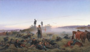 伊斯特德战役后的早晨 1850 年 7 月 25 日 作者 约尔根诉索纳