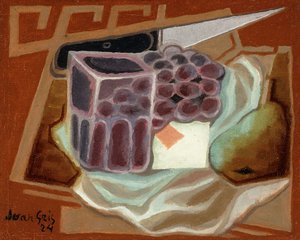 钻石王牌； L“卡洛王牌，1924年 作者 胡安·格里斯