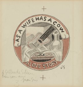 妻子养牛的爱情故事 作者 Juan Gris