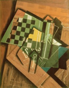 棋盘格 作者 胡安·格里斯