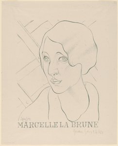 Marcelle la Brune 作者 胡安·格里斯