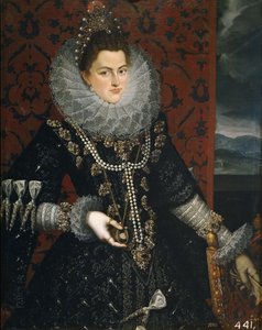 Infanta Isabel Clara Eugenia 1566-1633，1598-1599年