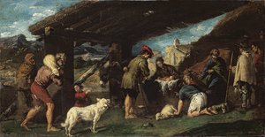 牧羊人的崇拜c。 1620