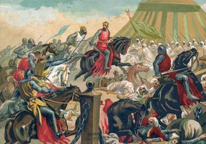 Las Navas de Tolosa之战 作者 胡安·塞拉（Juan Serra y Pausas）